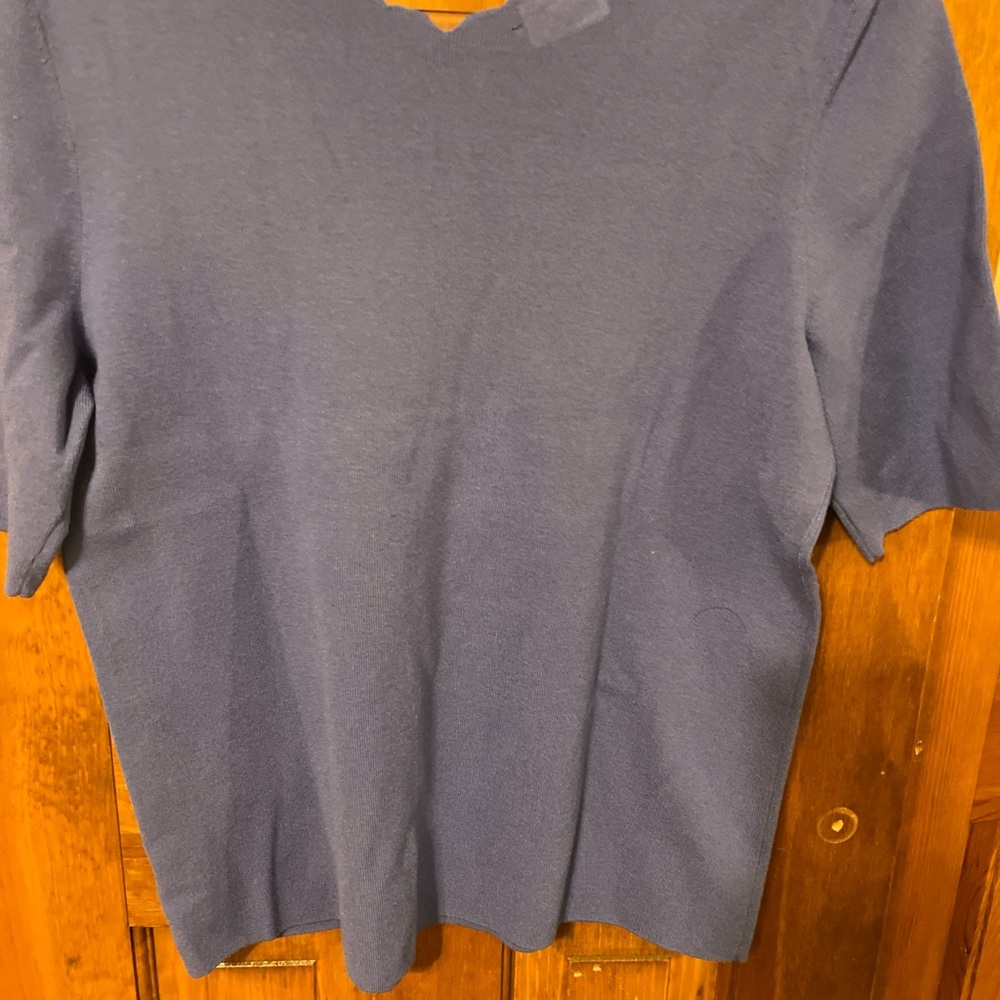 Talbots Short Sleeve Sweater - Size Large (0052)
